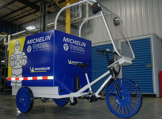 Lastenrad-Reifen Michelin X Tweel - Viel Last ohne Luft