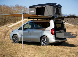 Nissan Townstar Travel Edition - Höher schlafen im Dachzelt 