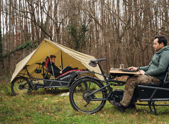 Space-Camper Bike  - Einfach mal auf dem Fahrrad übernachten