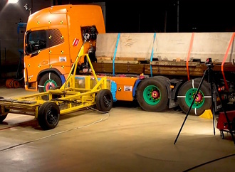 Volvo Trucks FM Electric im Crashtest - Sicher wie ein Diesel-Lkw