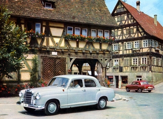 70 Jahre Mercedes-Benz 180/190 (W 120/121)  - Ein Ponton fürs Prestige 