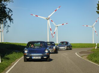 Mit dem 911 auf den Spuren der Vergangenheit   - Porsche und die Kultur
