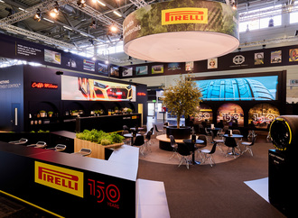 Pirelli prsentiert neue Reifen bei der Messe The Tire Cologne